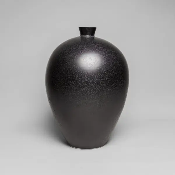 Ваза 34х48 см, фарфор, черный