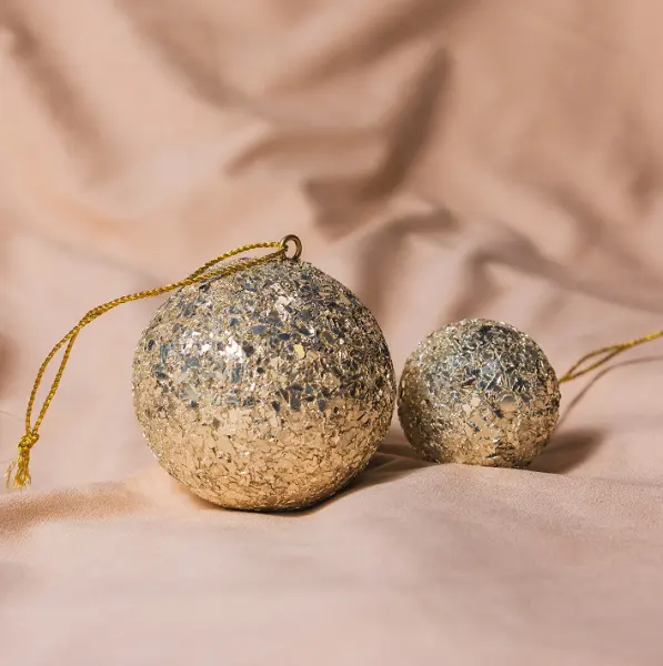 Шар D5 см, акрил, шампань