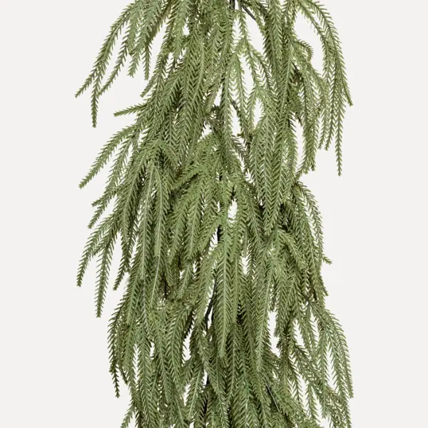 Гирлянда хвойная L120 см, пластик, зеленый