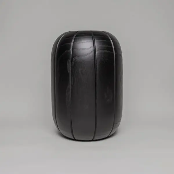 Ваза 28х39 см, дерево, черный Ваза 28х39 см, дерево, черный