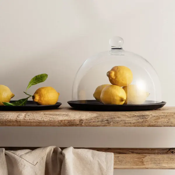 Клош c подставкой 40x27 см, поликарбонат, прозрачный