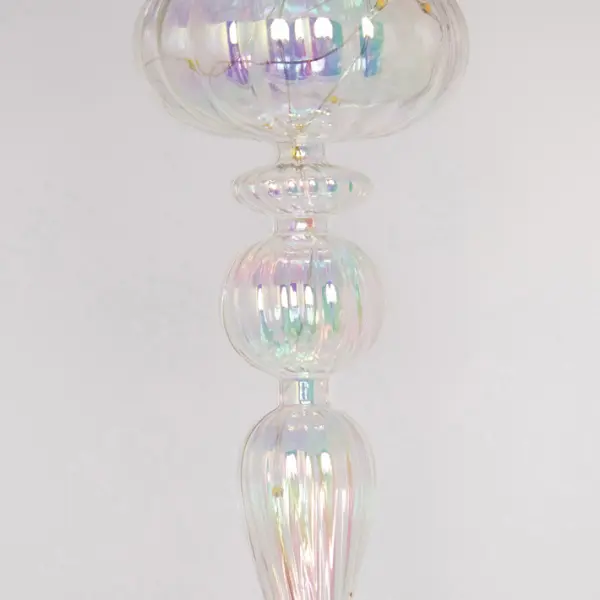 Подвес LED H30 см, пластик, радужный