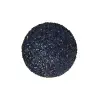 Шар с блёстками D15 см, пенопласт, чёрный, мультиколор