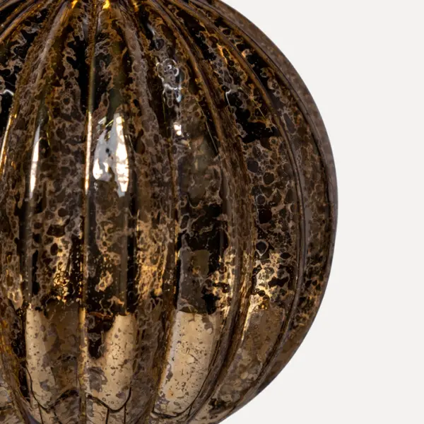 Шар D10 см, стекло, золотой