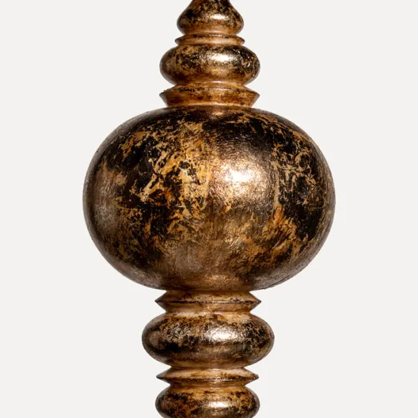 Подвес H33 см, пластик, золотой