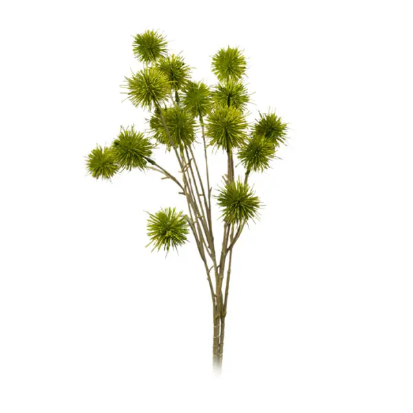 Ветвь лопуха H57 см, пластик, зеленый