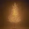 Дерево с мерцающим эффектом LED H210 см, пластик, металл, белый