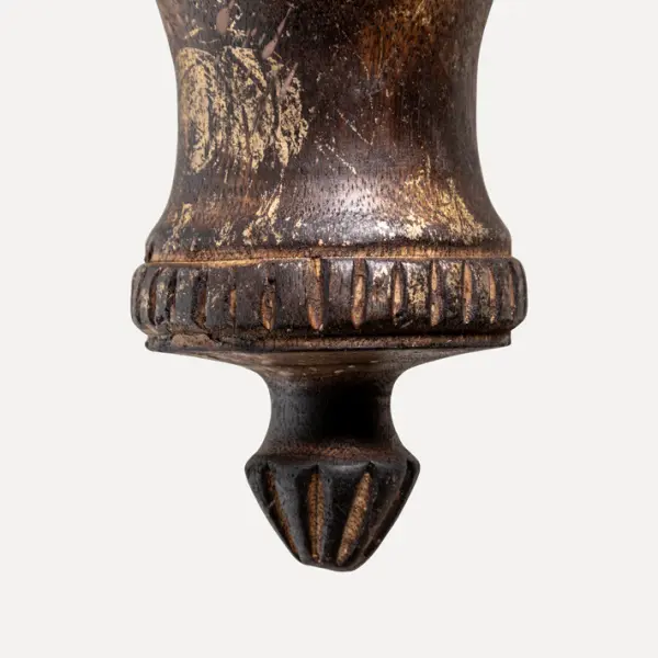 Подвес 8x15 см, дерево, черный