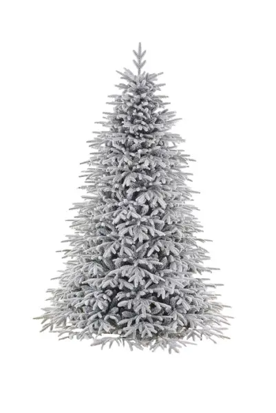 Ель искусственная заснеженная КАРПАРСКАЯ H240 см, пластик, металл, белый Ель искусственная заснеженная КАРПАРСКАЯ H240 см, пластик, металл, белый