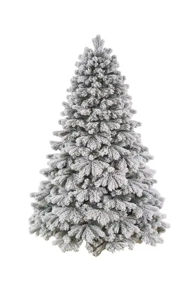 Ель искусственная заснеженная ИМПЕРАТРИЦА H270 см, пластик, металл, белый