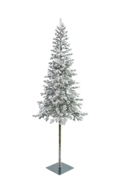 Ель искусственная заснеженная КОРОЛЕВА ТЯНЬ ШАНЯ Н210 см, пластик, металл, белый