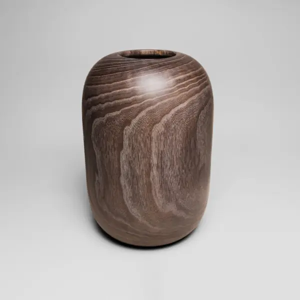 Ваза 28х40 см, дерево, коричневый Ваза 28х40 см, дерево, коричневый