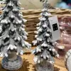 Фигура ЕЛЬ H29 см, заснеженная, пластик, зелёный