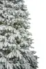 Ель заснеженная с лампочками ВЕРСАЛЬСКАЯ Н270 см, пластик, металл, белый