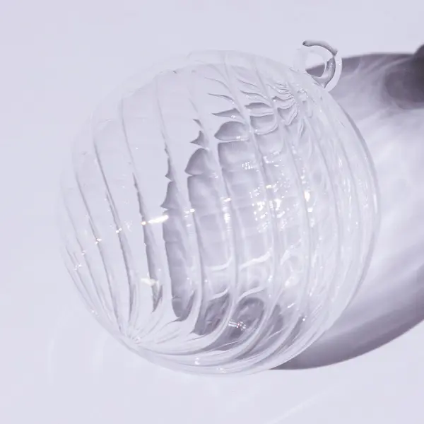 Шар D10 см, стекло, прозрачный