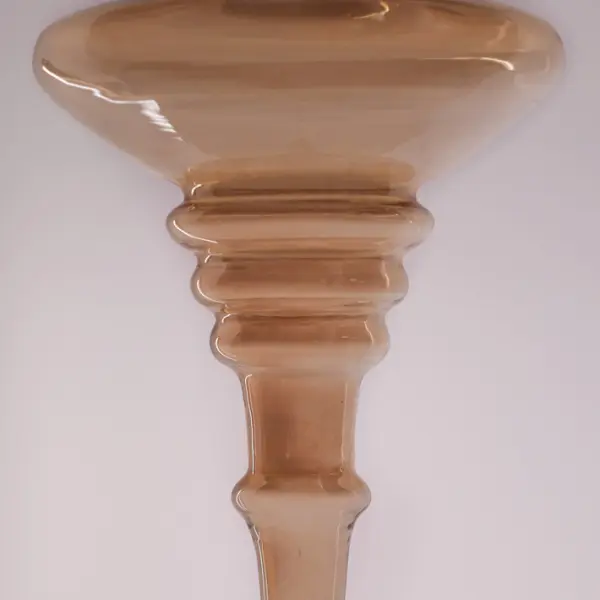 Подвес H25 см, стекло, золотой