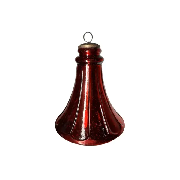 Подвес H20 см, стекло, красный