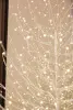 Дерево с мерцающим эффектом LED H250 см, пластик, металл, белый