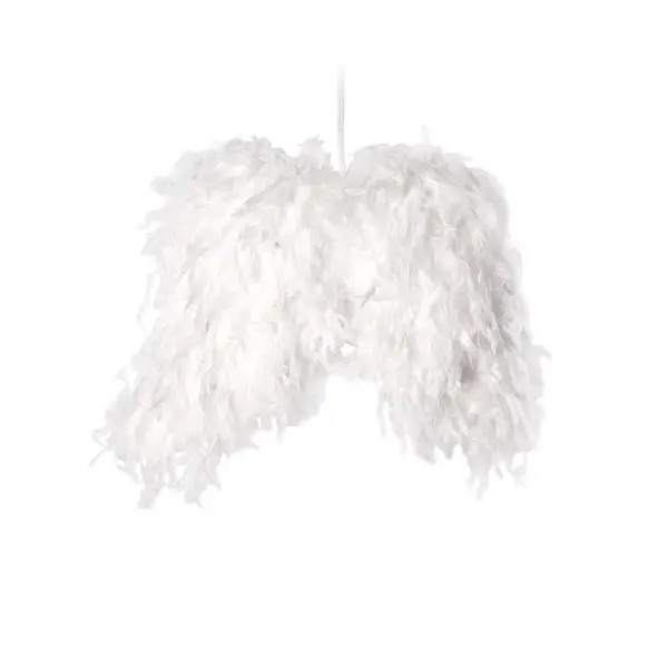 Подвес КРЫЛЬЯ 24х18 см, пенопласт, текстиль, белый