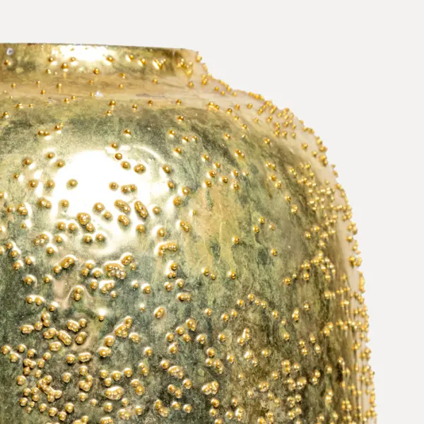 Ваза 20x31 см, металл, золотой