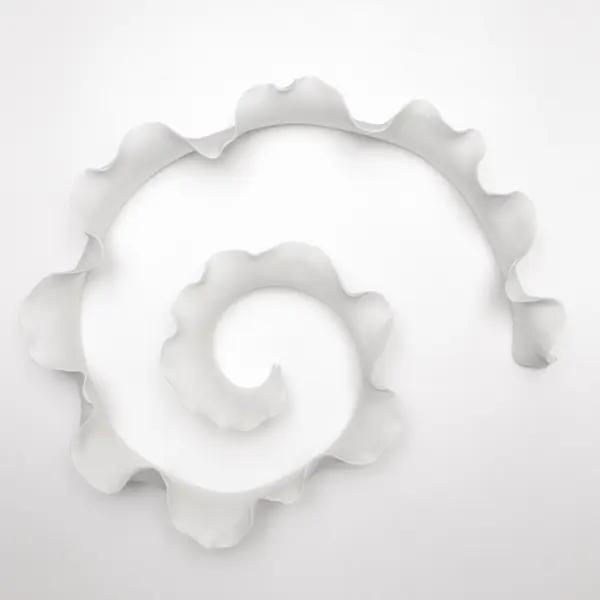 Арт-объект 37x10x35 см, керамика, белый