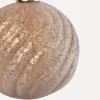 Шар D10 см, стекло, шампань