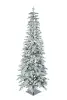 Ель искусственная заснеженная ТИККО H125 см, пластик, металл, белый