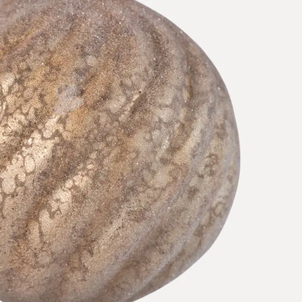 Шар D8 см, стекло, шампань