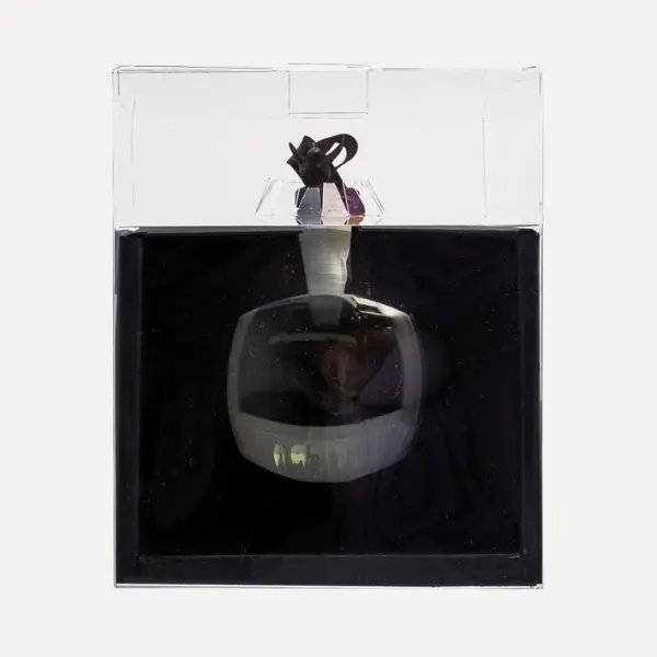 Шар D15 см, стекло, винный