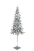 Ель искусственная заснеженная КОРОЛЕВА ТЯНЬ ШАНЯ Н210 см, пластик, металл, белый