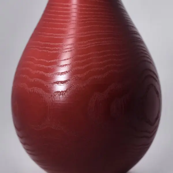 Фигура ГРУША 11х20 см, дерево, бордовый