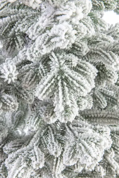 Ель искусственная заснеженная КОРОЛЕВА ТЯНЬ ШАНЯ Н180 см, пластик, металл, белый