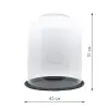 Клош c подставкой 45x51 см, поликарбонат, прозрачный