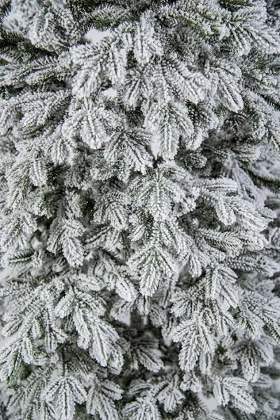 Ель искусственная заснеженная ТИККО Н220 см, пластик, металл, белый