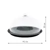 Клош c подставкой 46x30 см, поликарбонат, прозрачный