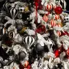 Ель искусственная с лампочками АЛЬПИЙСКАЯ Н270 см, пластик, металл, белый