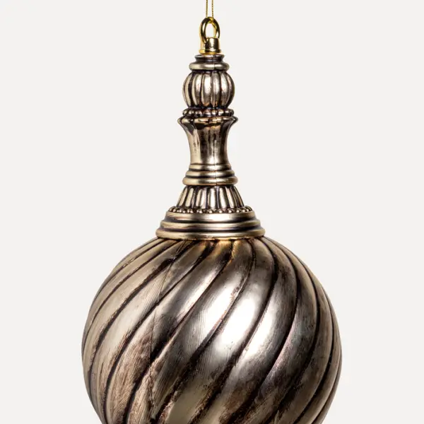 Подвес H58 см, пластик, шампань