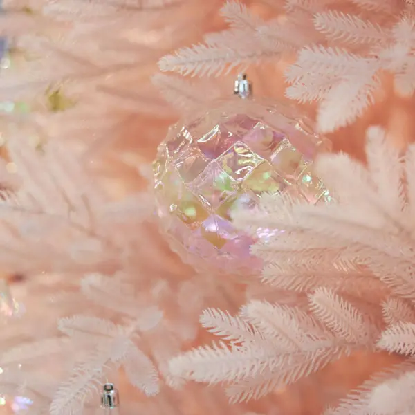 Шары в наборе D12 см, 2шт, пластик, белый, радужный