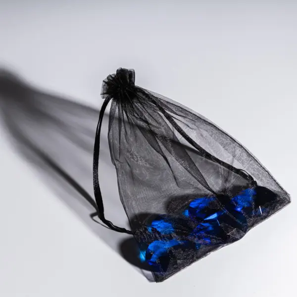 Хруст. капля, 5 шт, синий