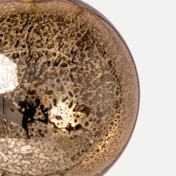 Шар D8 см, стекло, золотой