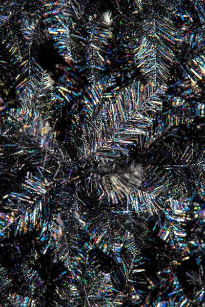 Ель искусственная БАРОККО Н180 см, пластик, металл, чёрный