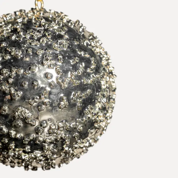 Шар D12 см, акрил, шампань