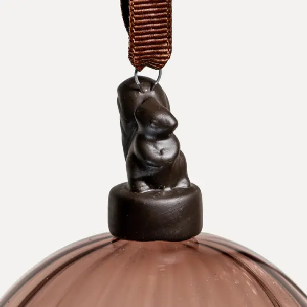 Шары в наборе D8 см, 3шт, стекло, винный